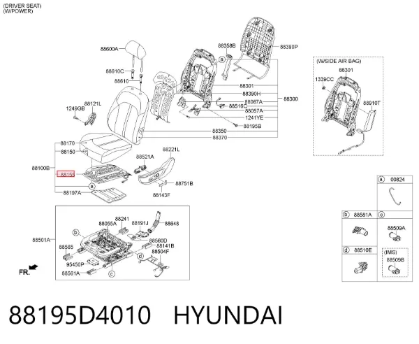  88195D4010 Hyundai/Kia