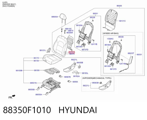  88350F1010 Hyundai/Kia