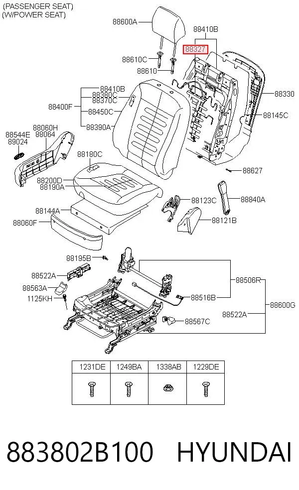  883802B100 Hyundai/Kia