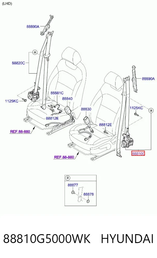  88810G5000WK Hyundai/Kia