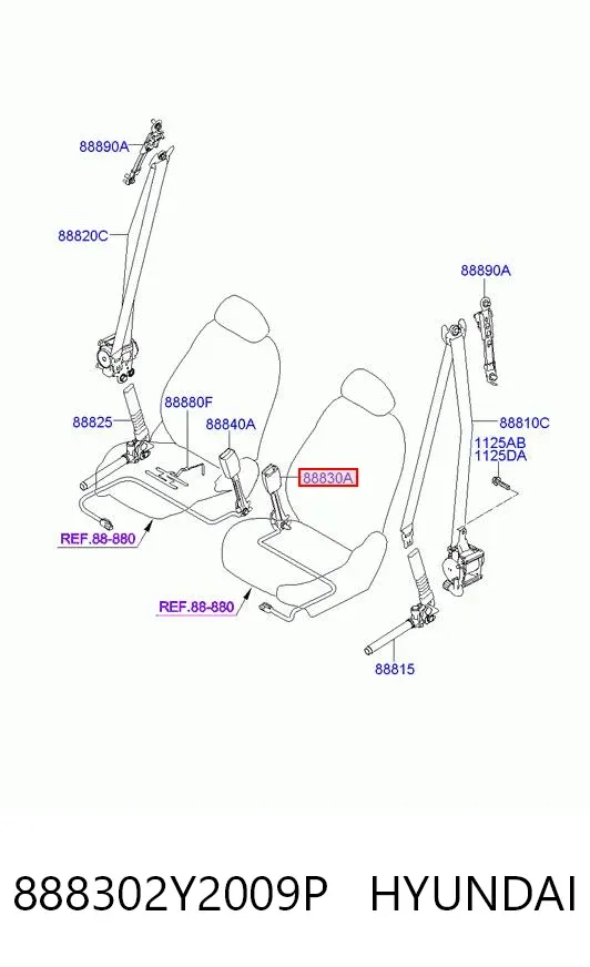  888302Y2009P Hyundai/Kia