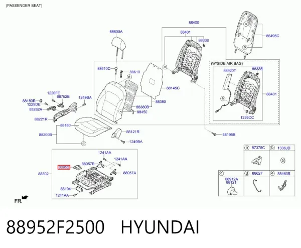  88952F2500 Hyundai/Kia