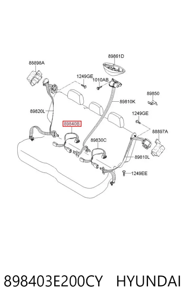  898403E200CY Hyundai/Kia