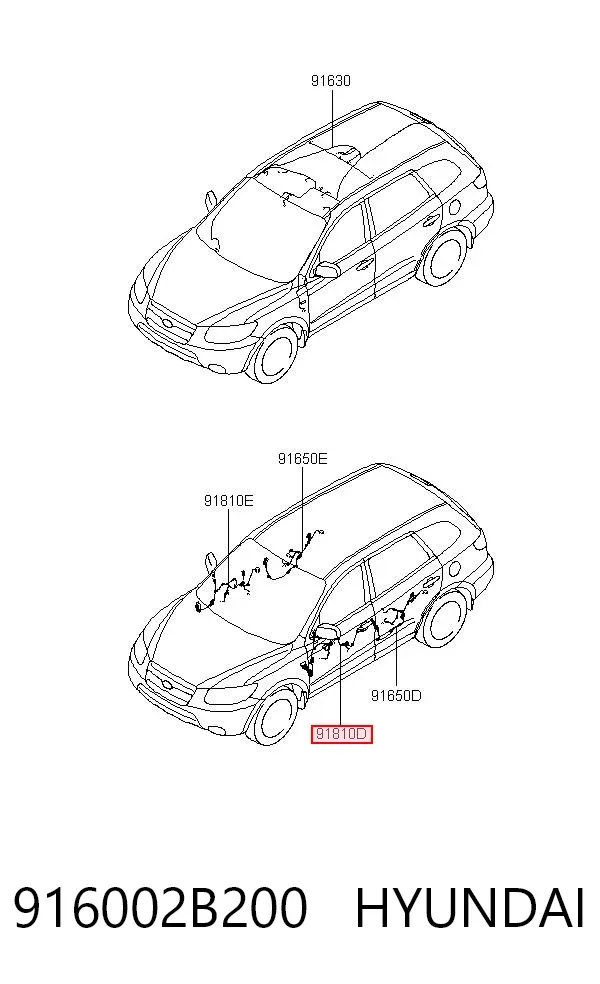  916002B200 Hyundai/Kia