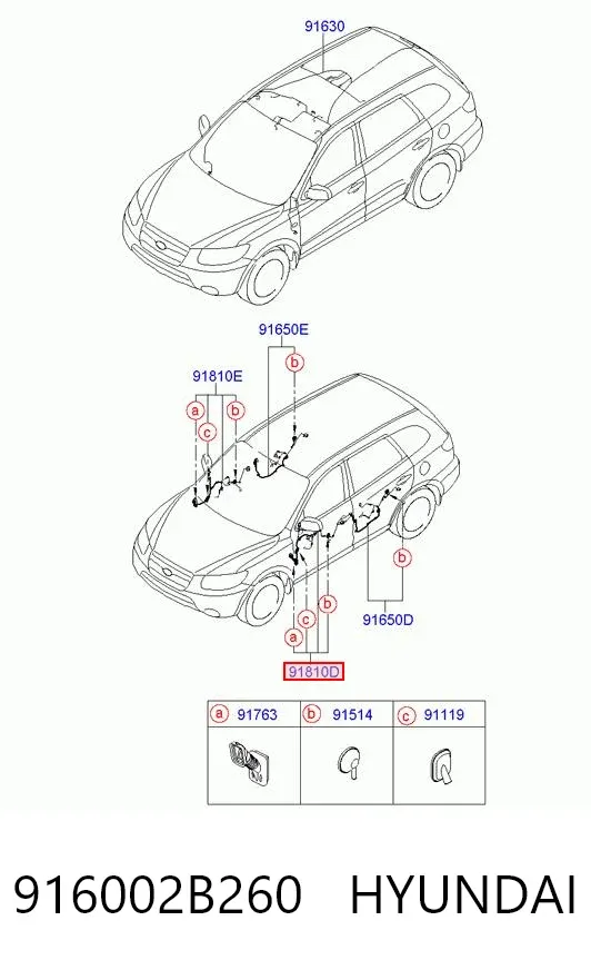 916002B260 Hyundai/Kia
