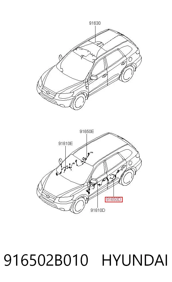  916502B010 Hyundai/Kia
