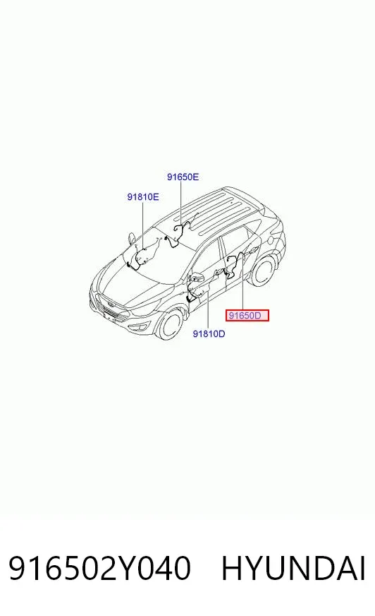  916502Y040 Hyundai/Kia