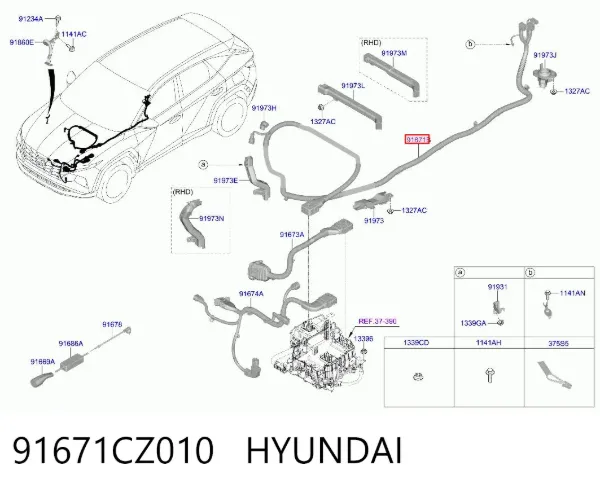  91671CZ010 Hyundai/Kia