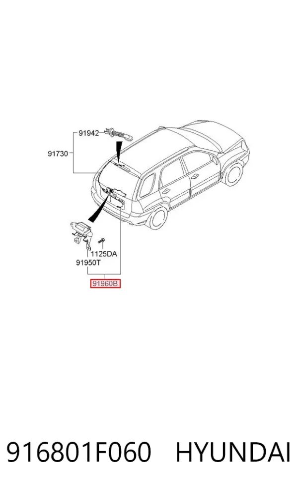  916801F060 Hyundai/Kia