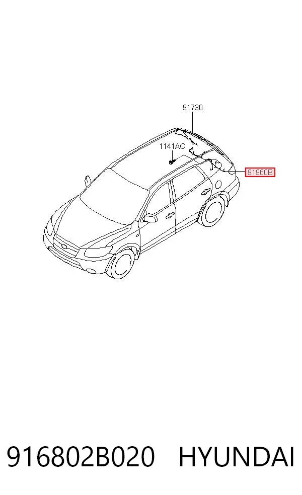  916802B020 Hyundai/Kia