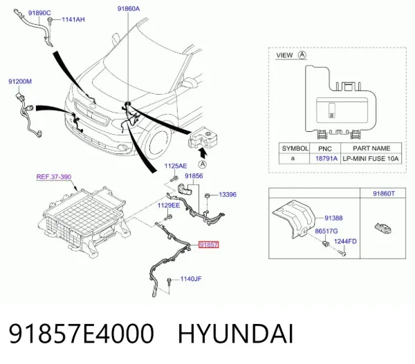 91857E4000 Hyundai/Kia
