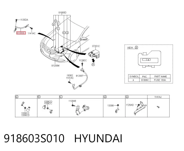  918603S010 Hyundai/Kia