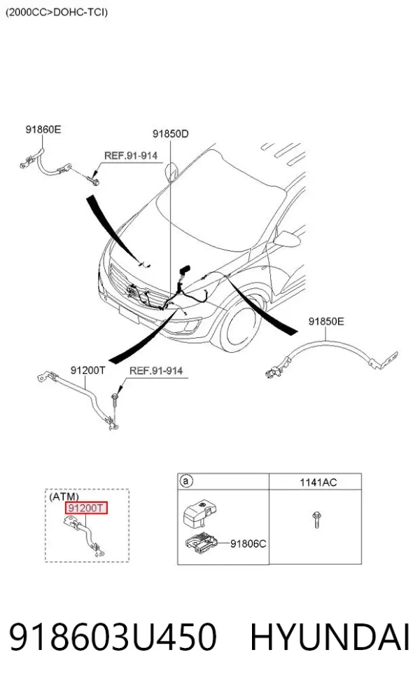  918603U450 Hyundai/Kia