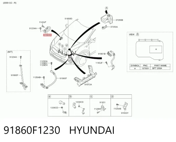  91860F1230 Hyundai/Kia