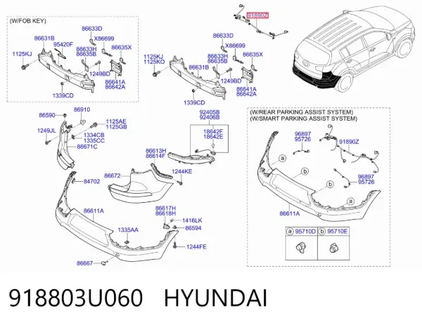  918803U060 Hyundai/Kia