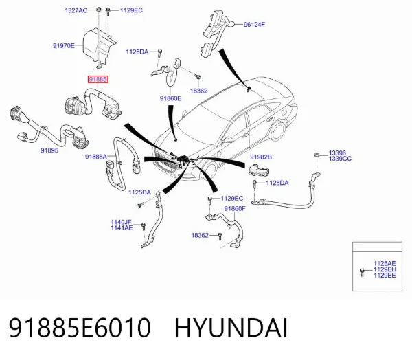  91885E6010 Hyundai/Kia
