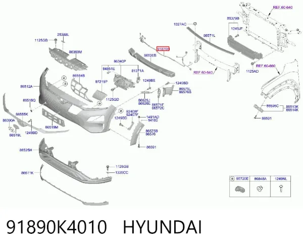  91890K4010 Hyundai/Kia
