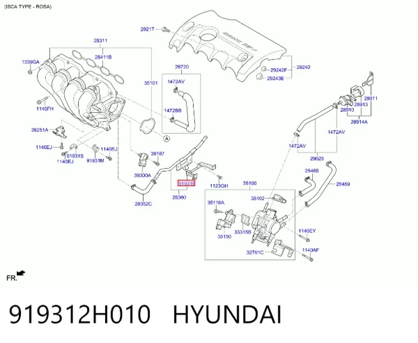  919312H010 Hyundai/Kia