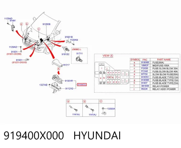  919400X000 Hyundai/Kia