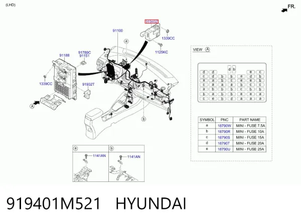 919401M521 Hyundai/Kia