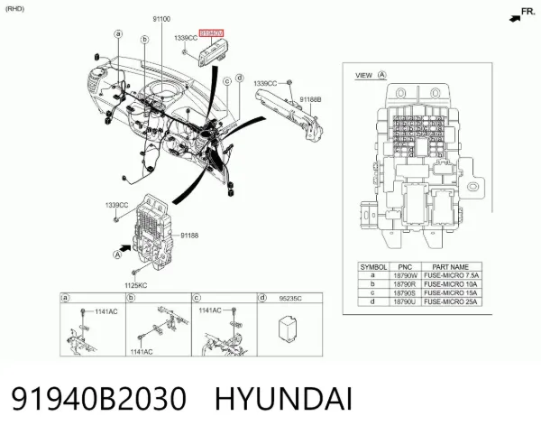  91940B2030 Hyundai/Kia