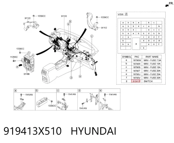  919413X510 Hyundai/Kia