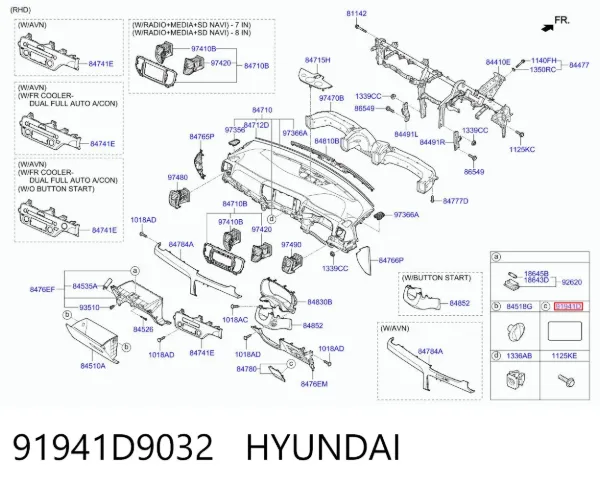  91941D9032 Hyundai/Kia