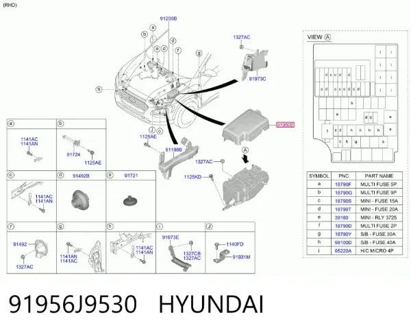 91956J9530 Hyundai/Kia