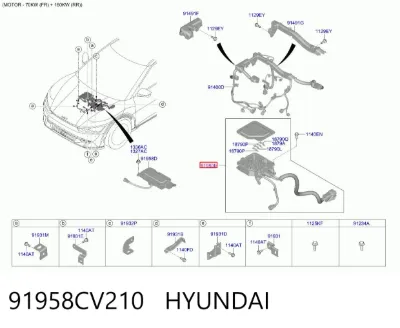 Инвертор тока HYUNDAI 91958CV210