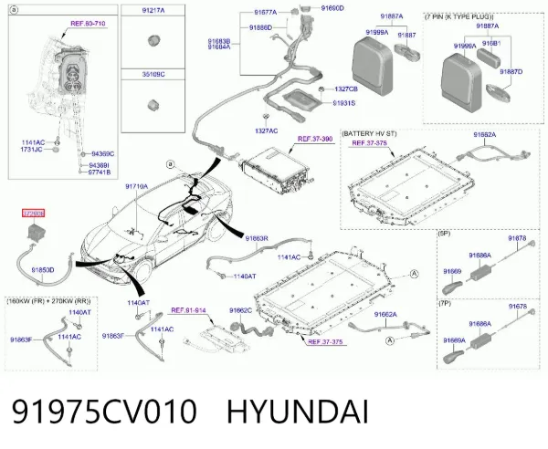  91975CV010 Hyundai/Kia