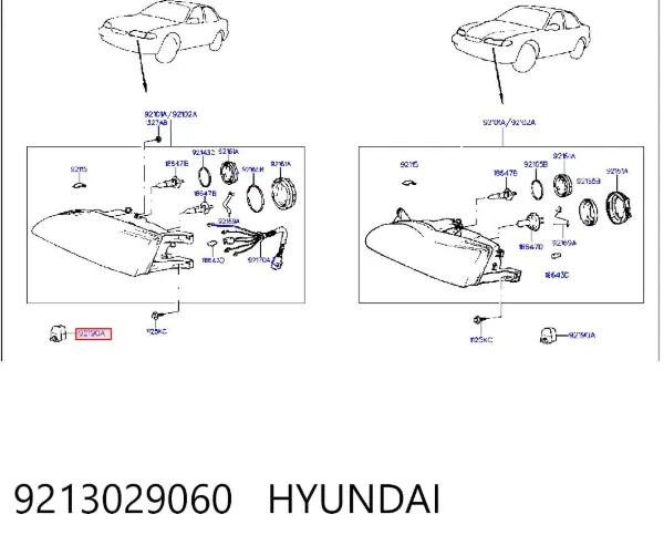Корректор фар Hyundai Sonata IV