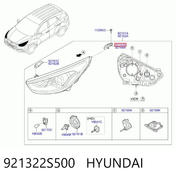  921322S500 Hyundai/Kia
