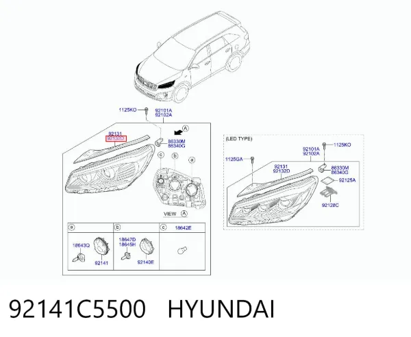  92141C5500 Hyundai/Kia
