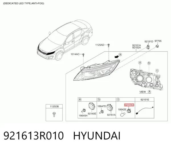  921613R010 Hyundai/Kia