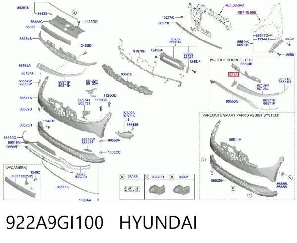  922A9GI100 Hyundai/Kia