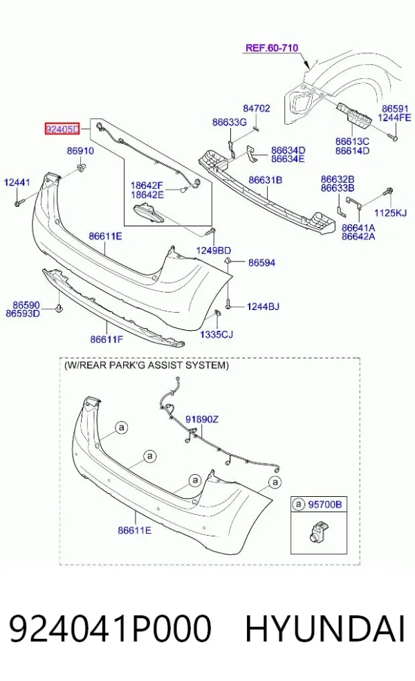  924041P000 Hyundai/Kia