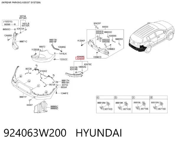  924063W200 Hyundai/Kia