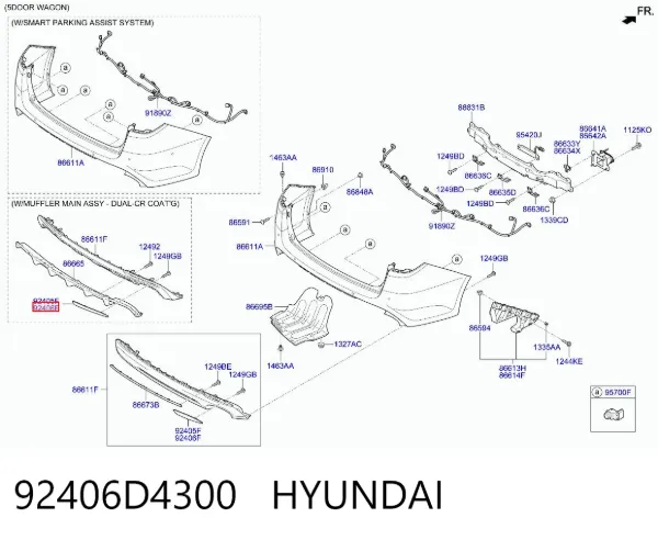  92406D4300 Hyundai/Kia
