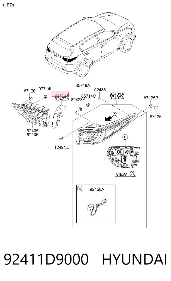  92411D9000 Hyundai/Kia