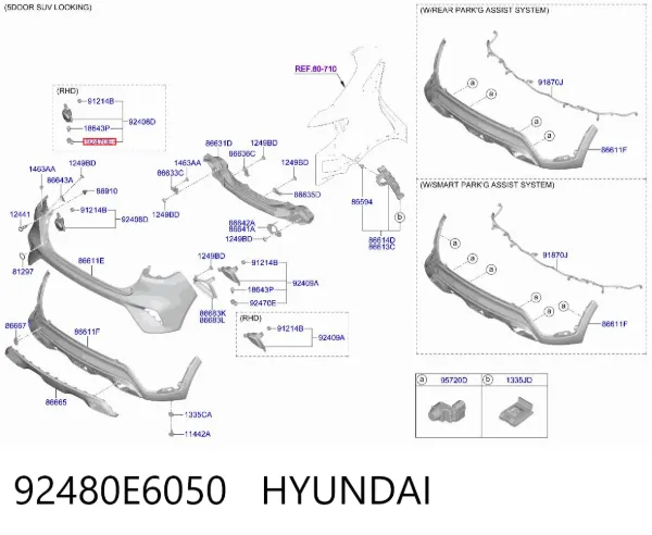  92480E6050 Hyundai/Kia