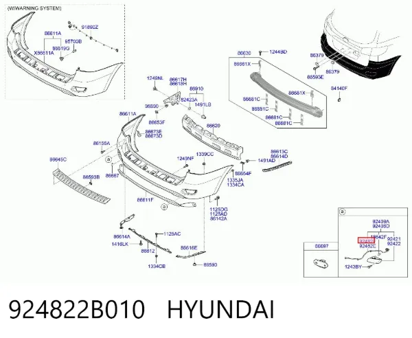  924822B010 Hyundai/Kia