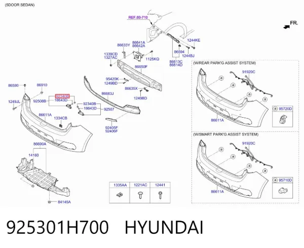  925301H700 Hyundai/Kia
