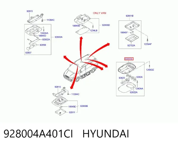  928004A401CI Hyundai/Kia