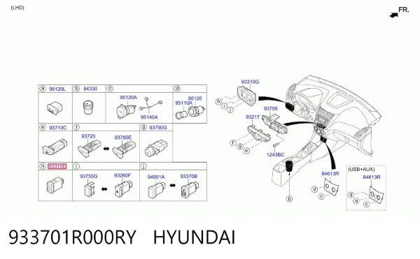  933701R000RY Hyundai/Kia