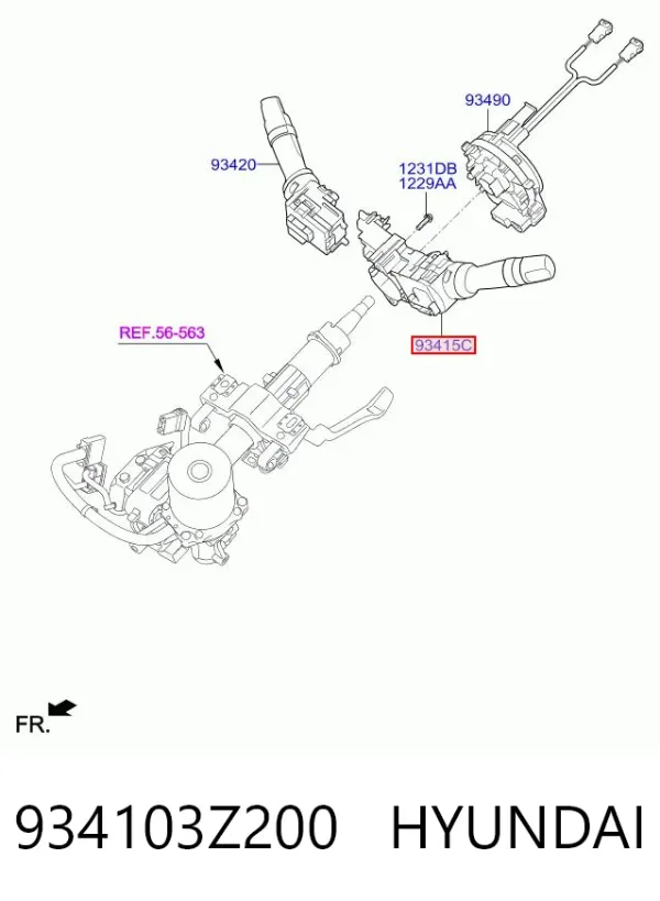  934103Z200 Hyundai/Kia