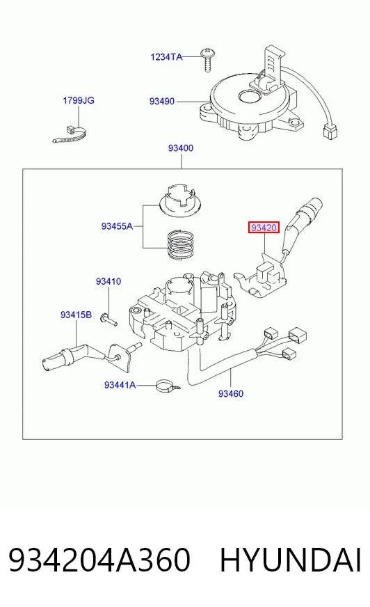  934204A360 Hyundai/Kia