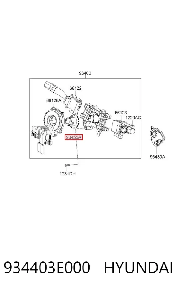  934403E000 Hyundai/Kia