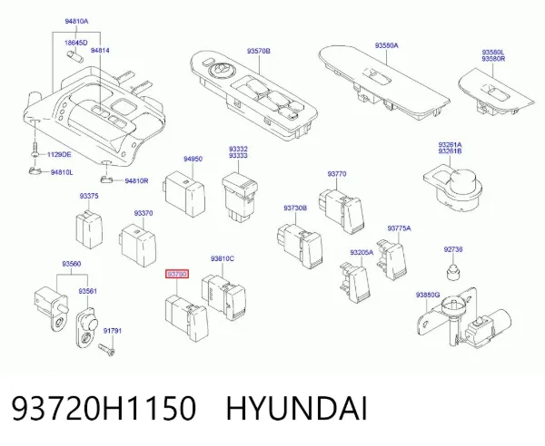  93720H1150 Hyundai/Kia