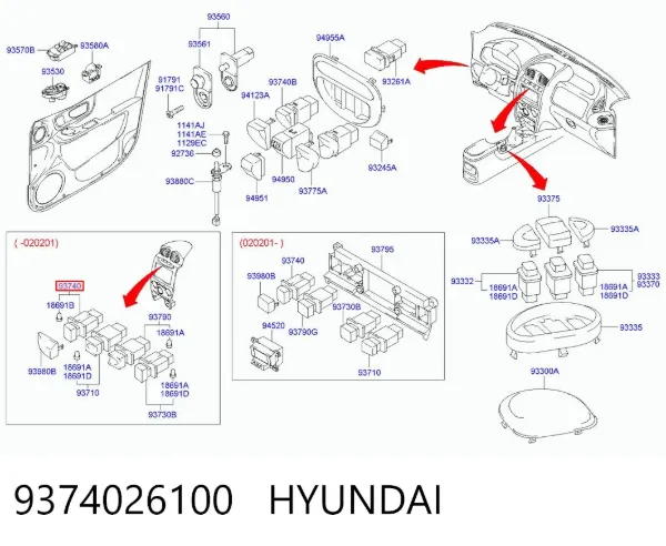  9374026100 Hyundai/Kia