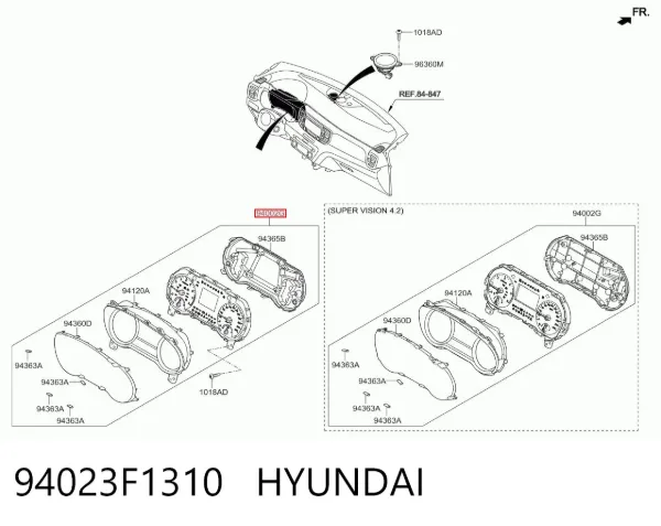  94023F1310 Hyundai/Kia